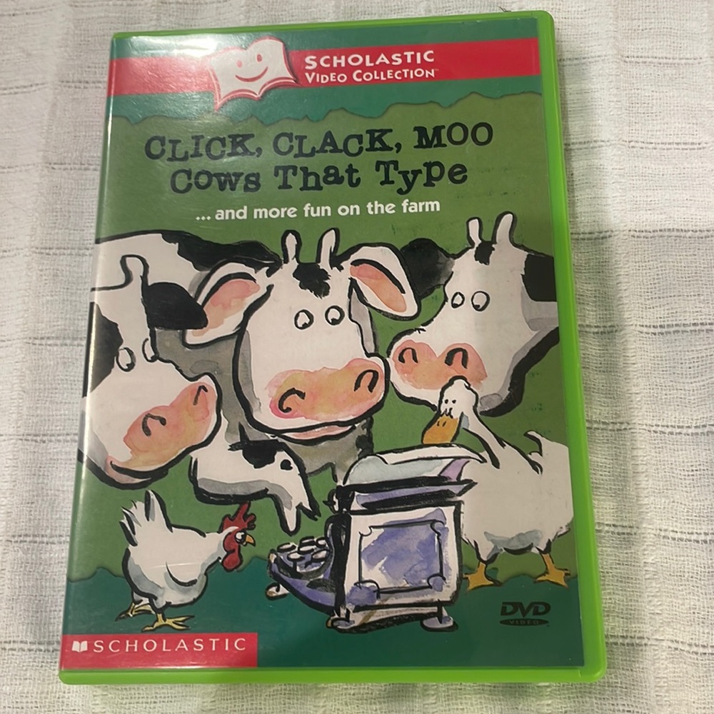 Click Clack moo cows that type and more fun on the farm scholastic DVD